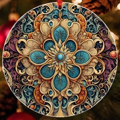 Muster 7 600dpi 12000 Matt Pattern 1 Uv Print Acrylic Ornament Round
