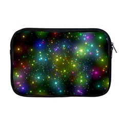 Stars Coloured Lights Background Apple Macbook Pro 17  Zipper Case