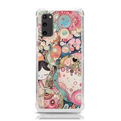 Whimsical Colorful Young Girl Samsung Galaxy S20 6 2 Inch Tpu Uv Case