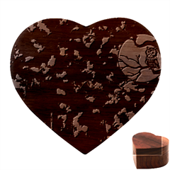 Halloween Background Halloween Scene Heart Wood Jewelry Box