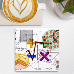 Mathematics Formula Physics School Uv Print Square Tile Coaster 