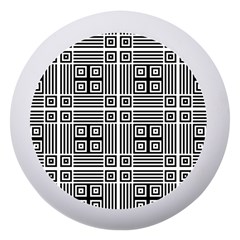 Squares Inside Background Checkered Contemporary Effect Electronic Futuristic Graphic Illusion Modern Dento Box With Mirror