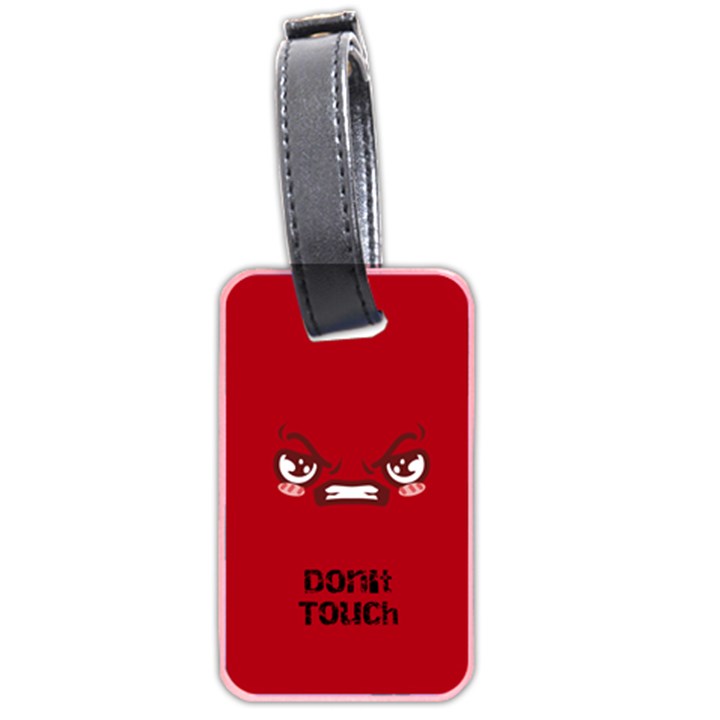 Personalized Name Angry Luggage Tag (two sides) Luggage Tag (two sides)