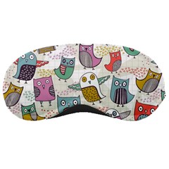 Owl Animal Bird Pattern Sleep Mask