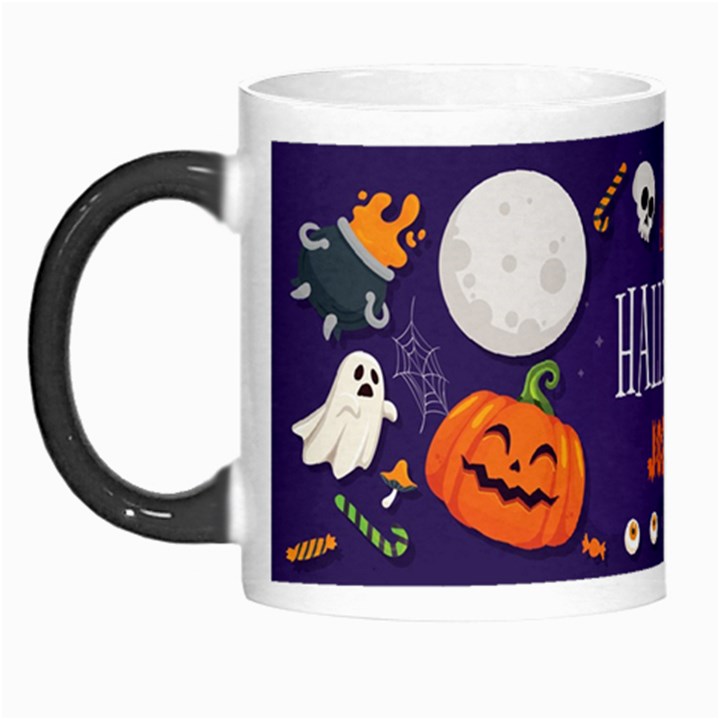 Personalized Halloween Name Any Text Morph Mug Morph Mug