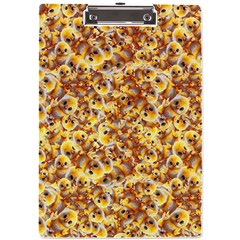 Whimsy Chickens Pattern (ai) A4 Acrylic Clipboard