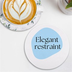 Elegant Restraint 20240825 172511 0000 Uv Print Round Tile Coaster