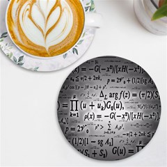 Math Formula Uv Print Round Tile Coaster