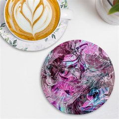  Blend On Pink Uv Print Round Tile Coaster