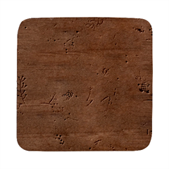 Brown Autumn Leaves Square Wood Guitar Pick Holder Case And Picks Set