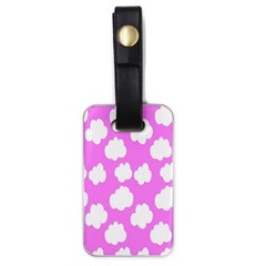 Purple Clouds Luggage Tag (one Side)