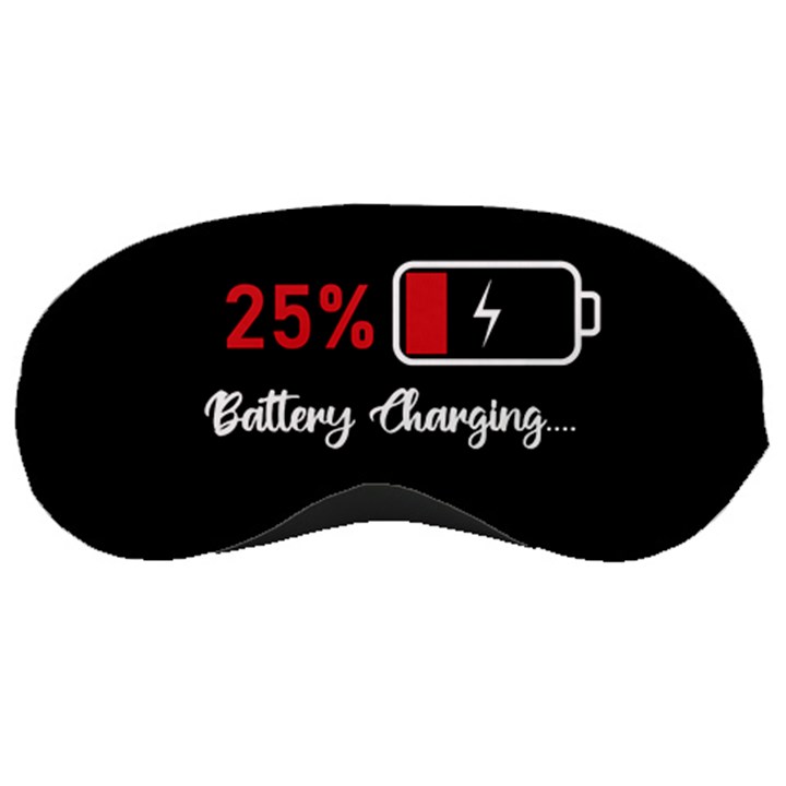 Personalized Battery Charging Name Any Text Sleep Mask Sleep Mask