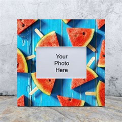 Watermelons, Fruits White Box Photo Frame 4  X 6 