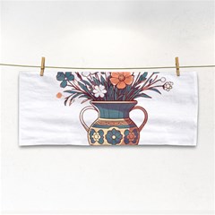 Flower Vase Nature Bloom Blossom Hand Towel