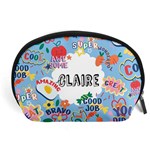 Personalized Positive Quotes Name Any Text Accessory Pouch (Large) Front