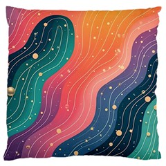 Art Abstract Pattern Large Cushion Case (one Side)