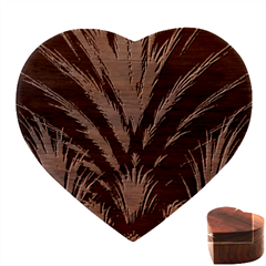Abstract Colors - , Abstract Colors Heart Wood Jewelry Box
