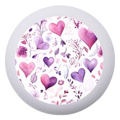 Hearts Love Purple Dento Box With Mirror