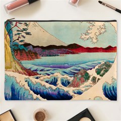 Wave Japanese Mount Fuji Ocean Cosmetic Bag (xxxl)