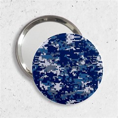Blue, Camouflage, Cool, Navy, New, Pattern 2 25  Handbag Mirrors