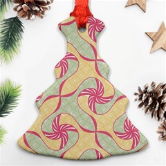 Abstract Pattern Design Scrapbooking Ornament (christmas Tree) 