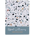Marble Name Acrylic Clipboard A4 Acrylic Clipboard Back
