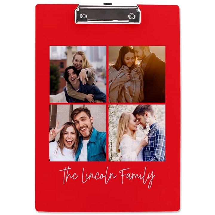 4 Photo Acrylic Clipboard A4 Acrylic Clipboard
