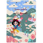 Personalized Snow White Name A4 Acrylic Clipboard A4 Acrylic Clipboard Back