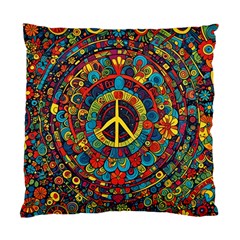 Peace Abstract Pattern Creative Drawing Standard Cushion Case (one Side)