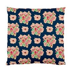 Retro 1880s Flowers Pattern 7 Standard Cushion Case (one Side)
