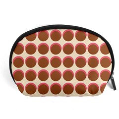 Retro 40s 50s Cupcake Pattern Accessory Pouch (large)