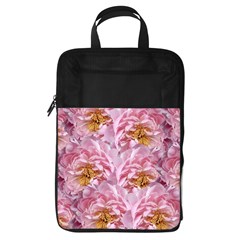 Peonies Nature Bloom Blossom Pink Foldable Shoe Storage Bag