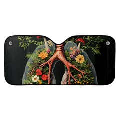Lungs Health Car Windshield Sunshade