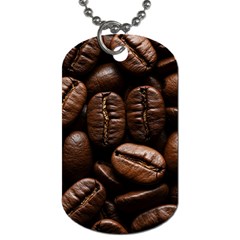 Coffee Beans Dog Tag (one Side)
