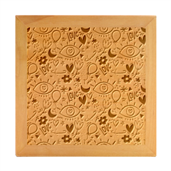 Eye Seesit Wood Photo Frame Cube