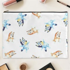 Bluey, Bluey Merch, Bluey Pattern, Bluey Bluey, Bingo, Bluey Design, Bluey Dog Cosmetic Bag (xxxl)