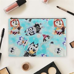 Bluey, Bluey Merch, Bluey Pattern, Bluey Bluey, Bingo, Bluey Design, Bluey Dog Cosmetic Bag (large)