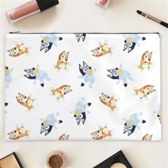 Bluey, Bluey Merch, Bluey Pattern, Bluey Bluey, Bingo, Bluey Design, Bluey Dog Cosmetic Bag (xxl)