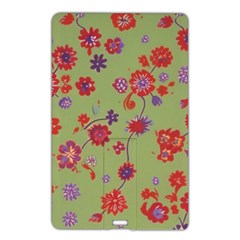 Mid Century Retro Floral 1970s 1960s Pattern 76 Name Card Style Usb Flash Drive