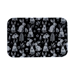 Easter Bunny Pattern Open Lid Metal Box (silver)  
