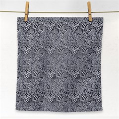 Dark Grey Snake Face Towel