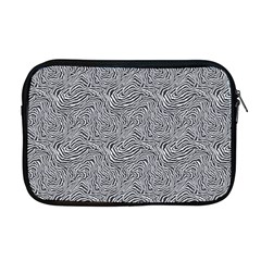 Dark Grey Snake Apple Macbook Pro 17  Zipper Case