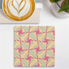 Abstract Pattern Design Scrapbooking Uv Print Square Tile Coaster 